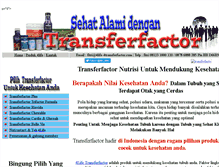 Tablet Screenshot of 4life-4transferfactor.com